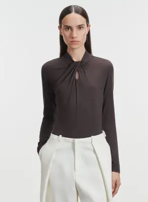T-shirt en viscose et élasthanne — photo 2