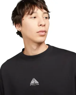 ACG Lungs Logo Tee Black Smoke Grey — photo 2