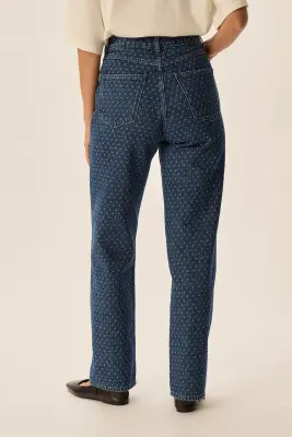 Jean Lorin Jacquard Middle Blue — photo 5