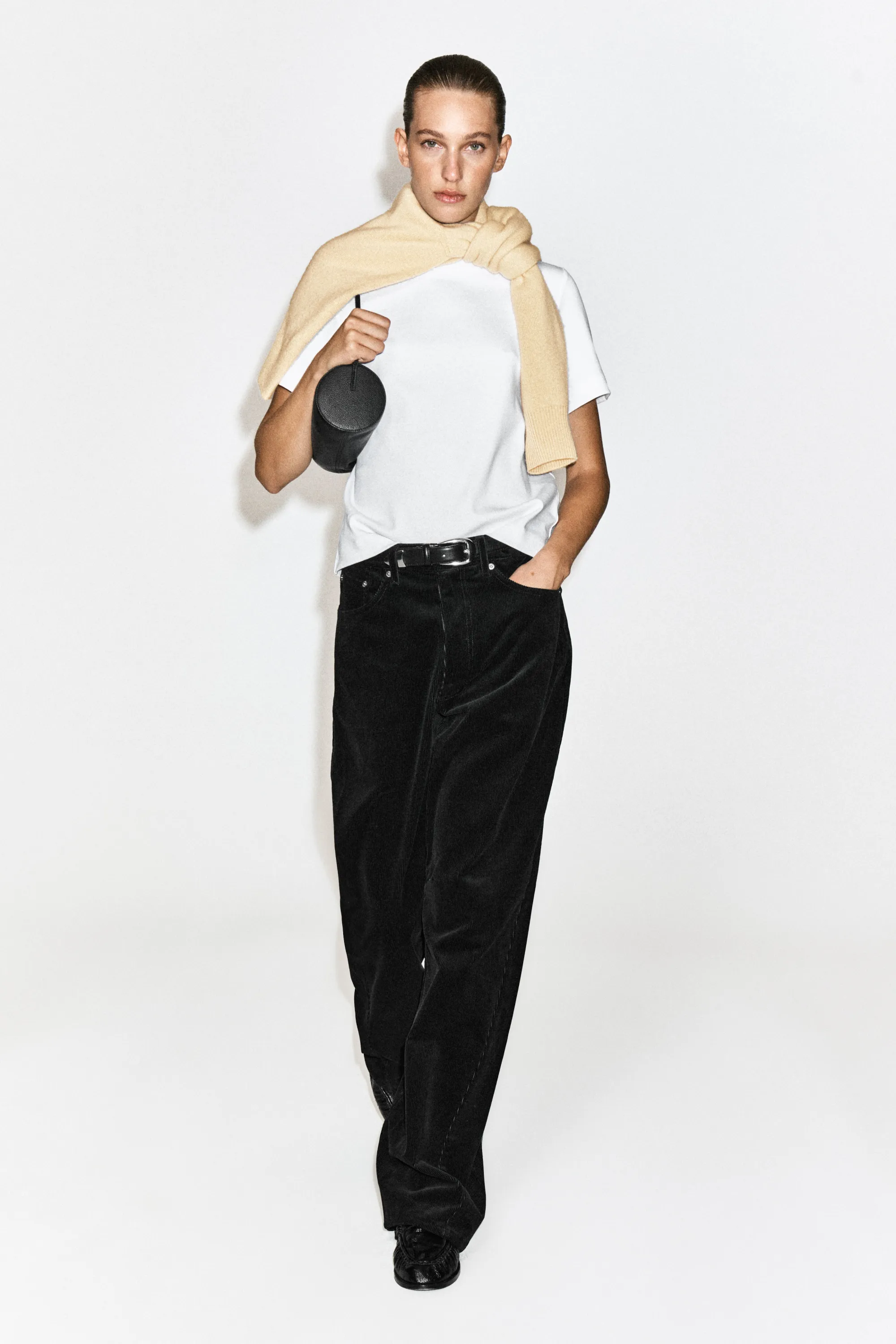 T-SHIRT ÉLÉGANT - BLANC