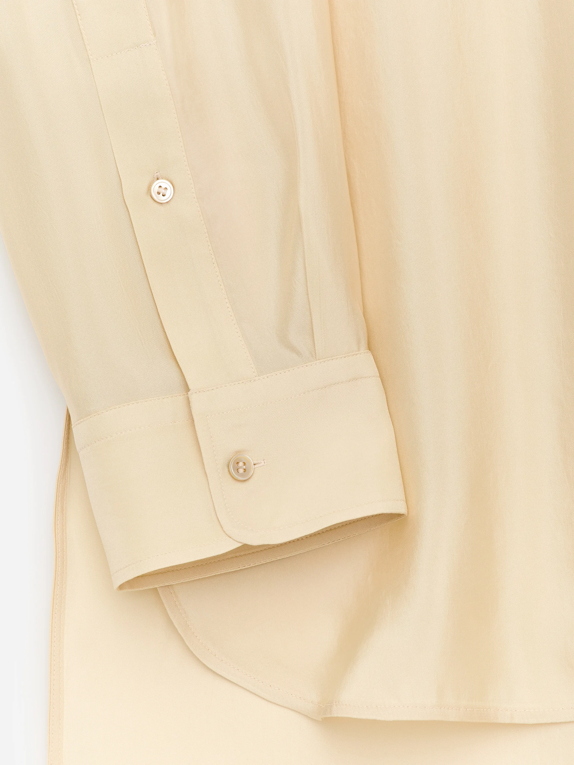Chemise dos long - Beige
