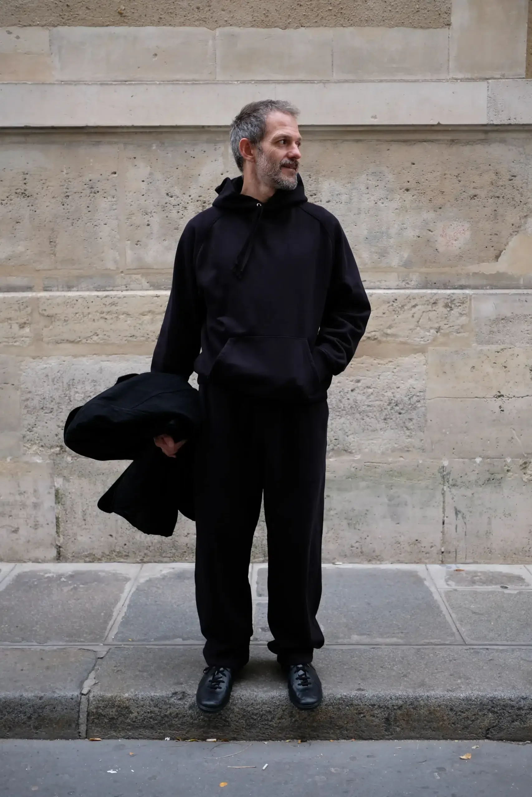 Comoli – HOODIE E03-05004 – BLACK