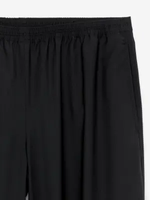 Pantalon jambes barrel - Noir — photo 4
