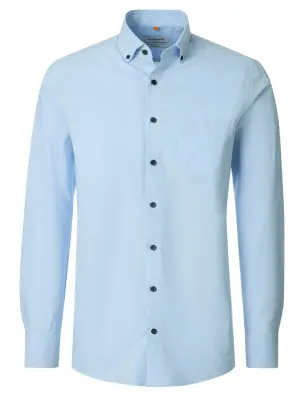 REDMOND CHEMISE ML Bleu ciel — photo 2