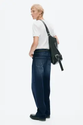 Straight Regular Jeans - Bleu denim foncé — photo 2