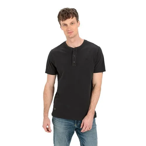 CAMEL ACTIVE TEE SHIRT BOUTON Anthracite