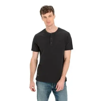 CAMEL ACTIVE TEE SHIRT BOUTON Anthracite — photo 1