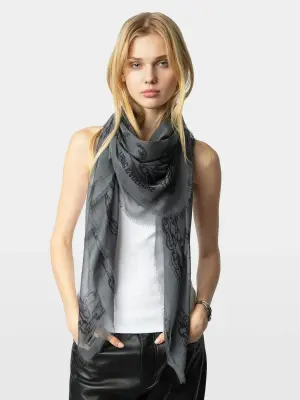 Foulard Kerry Skull 135 — photo 5