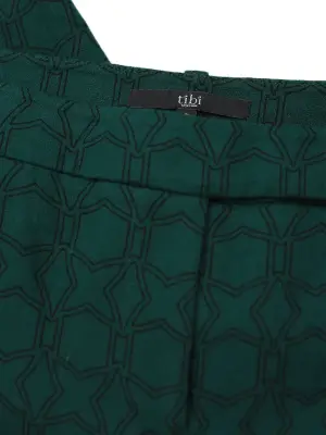 Pantalon cropped Asher Skinny Beatles vert émeraude Px boutique 300€ Taille 38 — photo 5