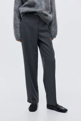 Pantalon effilé - Gris — photo 2