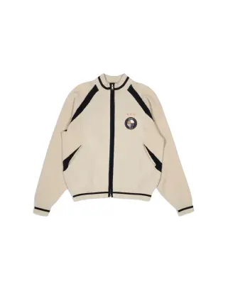 Patta Track Top Cardigan Vaporous Grey — photo 1