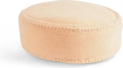 Pouf en laine Floor Dot bleu arctique – Aveva — photo 6