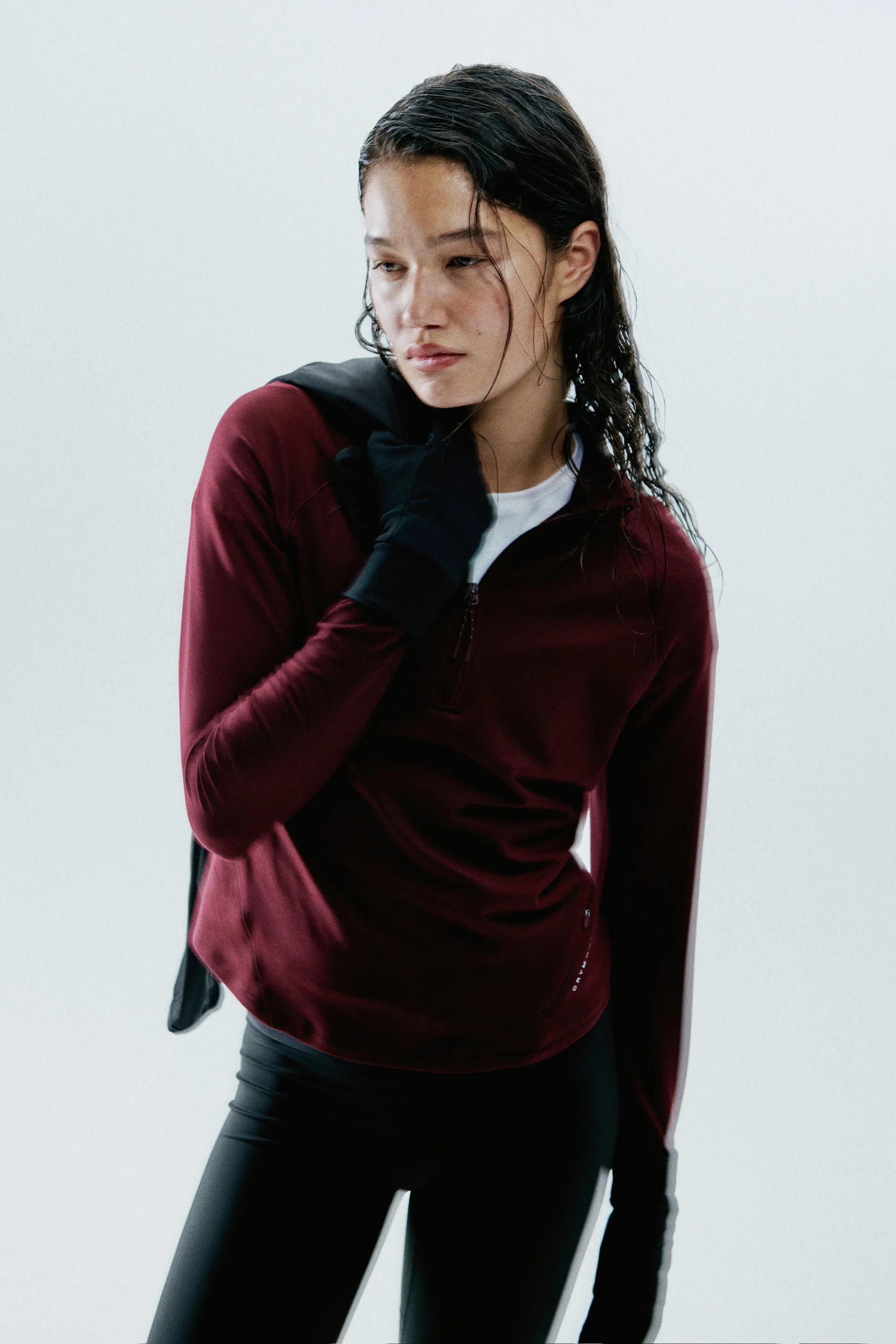 Top de running DryMove™ - Rouge cerise