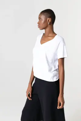 T-shirt en coton organique — photo 2