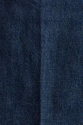 Wide High Waist Jeans - Bleu denim foncé — photo 5