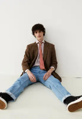 Le jean semi-slim - Bleu clair — photo 2