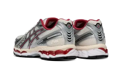 ASICS Gel-Kayano 12.1 Silver Burgundy — photo 3