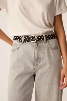 Ceinture Martino Pois Ecru — photo 2