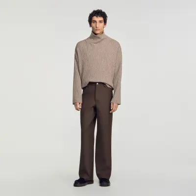 Pantalon droit cinq poches