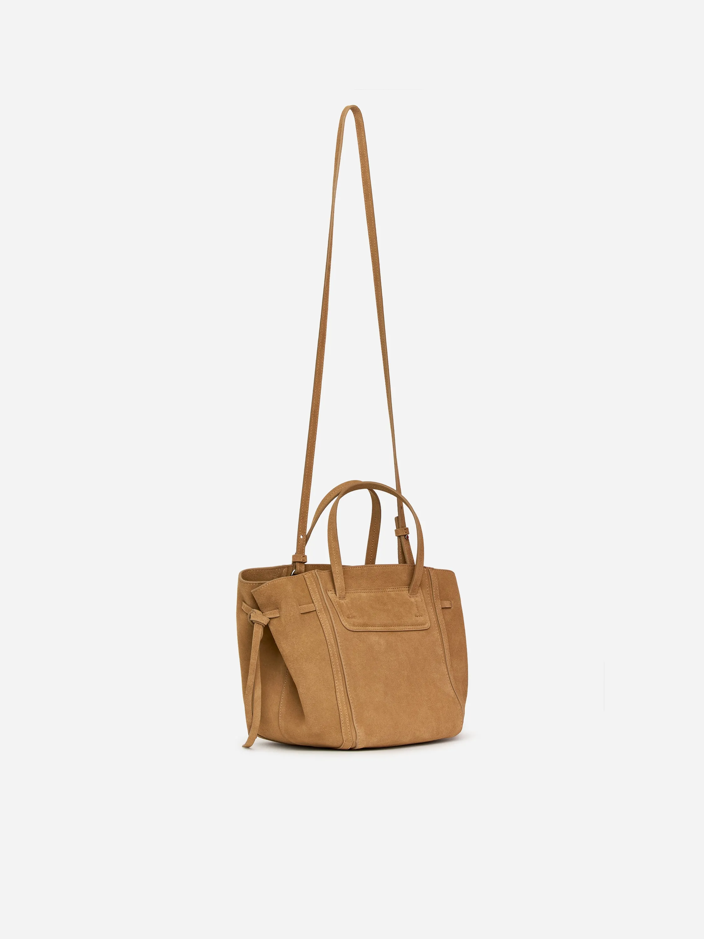 Sac fourre-tout en cuir - Marron