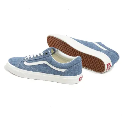 VANS OLD SKOOL Bleu jean's — photo 4