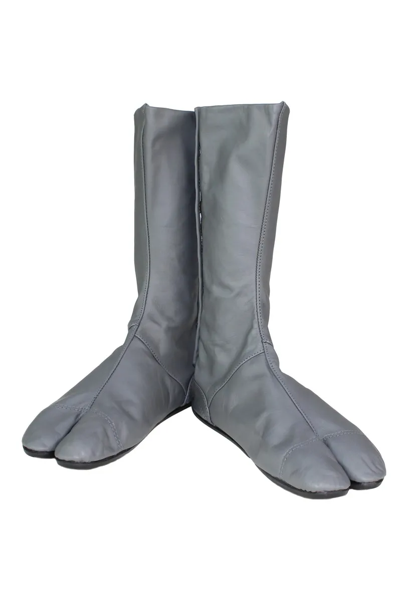 Bottes en cuir TUN Gris
