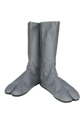 Bottes en cuir TUN Gris
