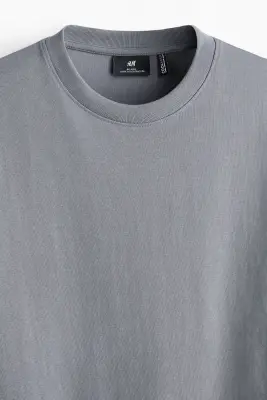 T-shirt COOLMAX® Relaxed Fit - Gris foncé — photo 5