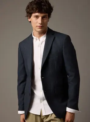 Veste Bailey Mixed Navy — photo 1