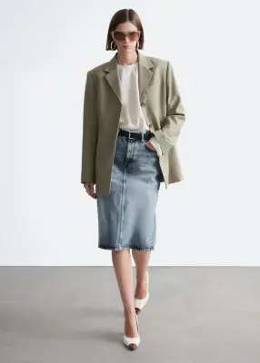 Blazer cintré - Taupe — photo 2