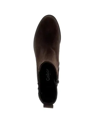 Bottines Gabor 72.022.02 Marron - Lacets Grande Pointure Femme — photo 4