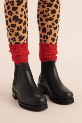 Chaussettes Felice rouge — photo 4
