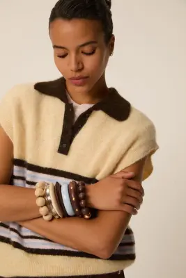 Pull Berni Vanille Ourson — photo 2
