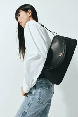 Sac porté épaule - Noir — photo 2