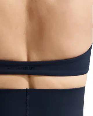 W Nike x Jacquemus Light Support Bra Obsidian — photo 5