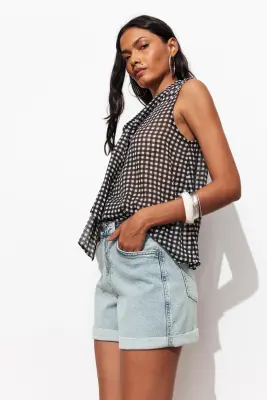 Short en jean Femme — photo 2