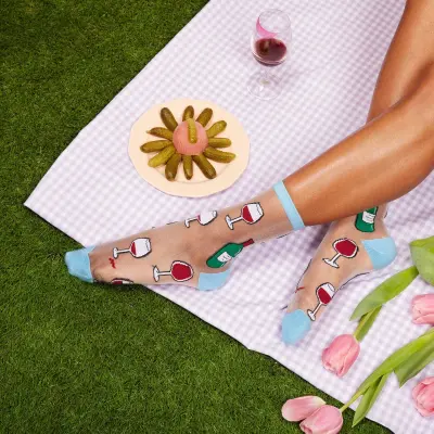 Chaussettes transparentes Tchin-Tchin – Coucou Suzette — photo 2