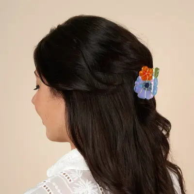 Pince à cheveux Petit Bouquet de fleurs Coucou Suzette — photo 5
