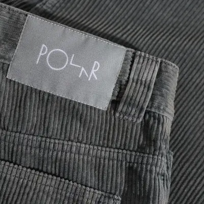 Pantalon polar 93′ pants Ovedyed Cord – Blueish grey — photo 5