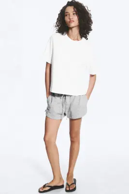 T-shirt carré Perfect - Blanc — photo 1