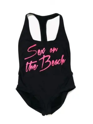 Maillot de bain une pièce SEX ON THE BEACH noir et rose Px boutique 175€ Taille 36 — photo 1