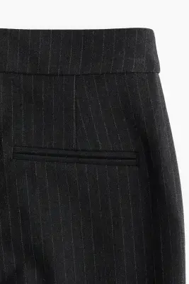 Pantalon bootcut - Gris foncé/rayures tennis — photo 3