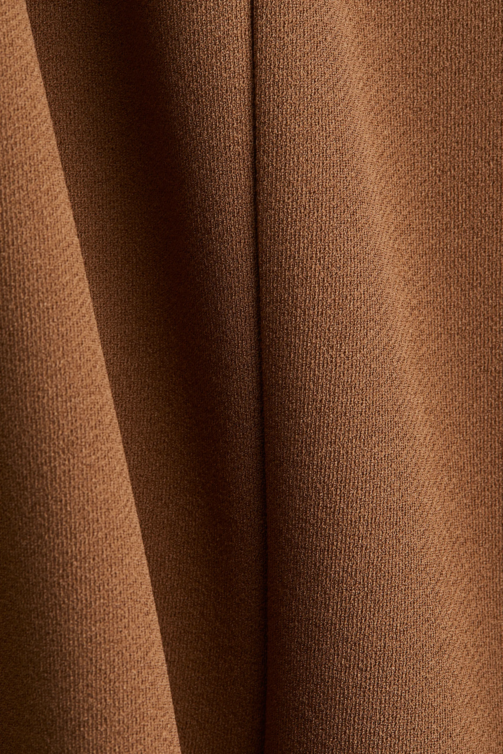 Jupe de longueur genou - Marron