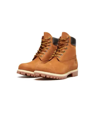 Premium 6 Inch Lace Up Waterproof Boot Dark Wheat Nubuck Homme — photo 2