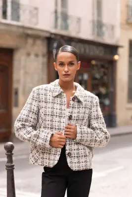 Melanie Wool Short Coat — photo 6