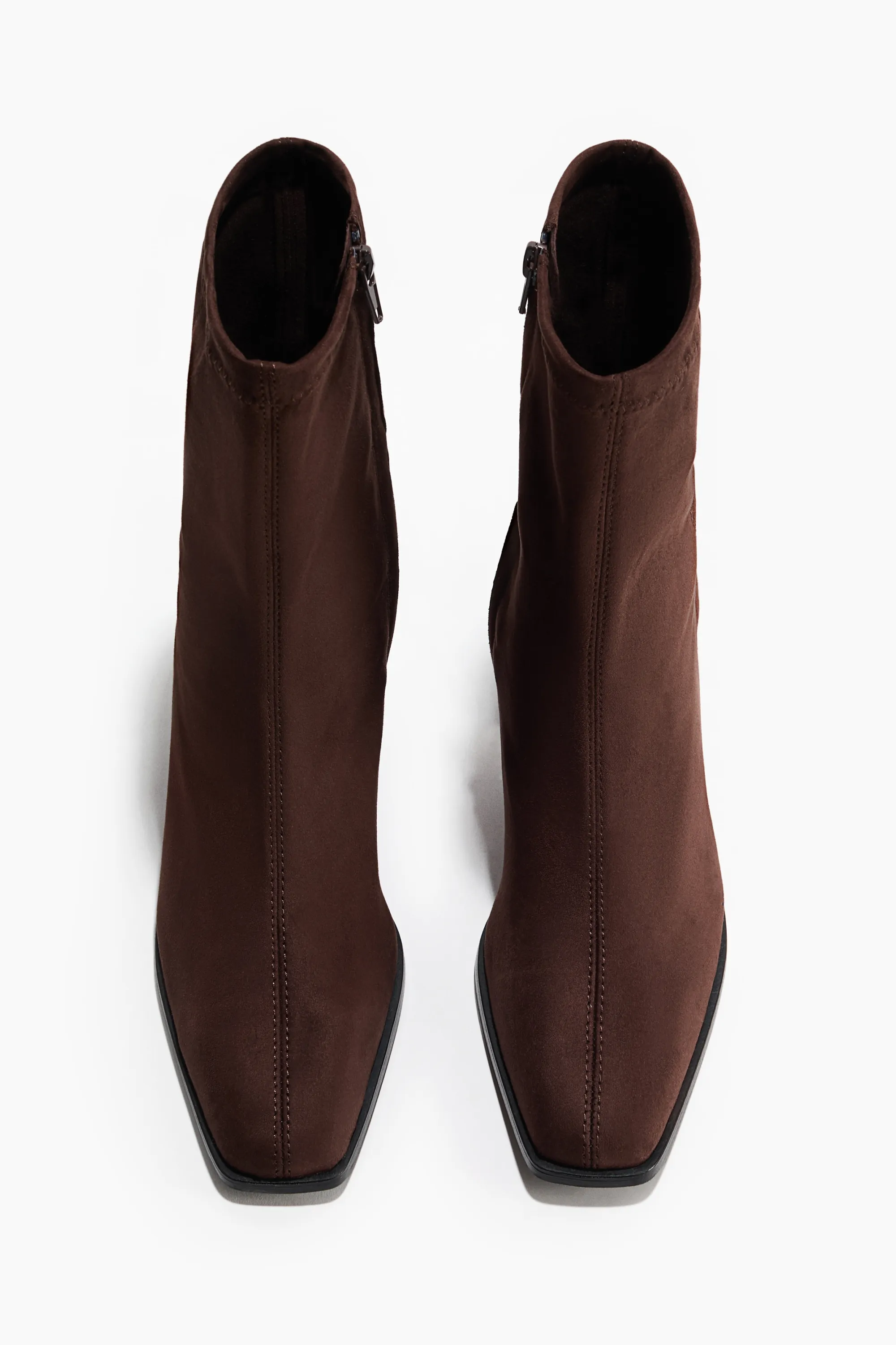 Bottines à talon - Marron foncé