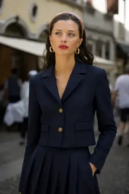 Madeline Jacket - Navy — photo 1