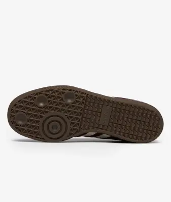 Adidas Mujer Samba OG Snakeskin Maroon Cream White — photo 5