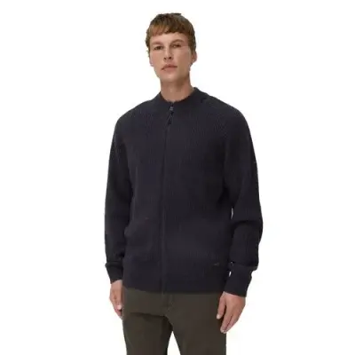 CAMEL ACTIVE GILET LAINE FULL ZIP Marine — photo 1