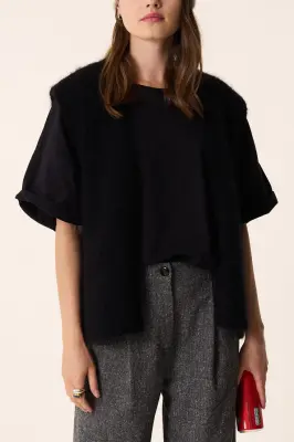 Gilet Bunny Noir — photo 1